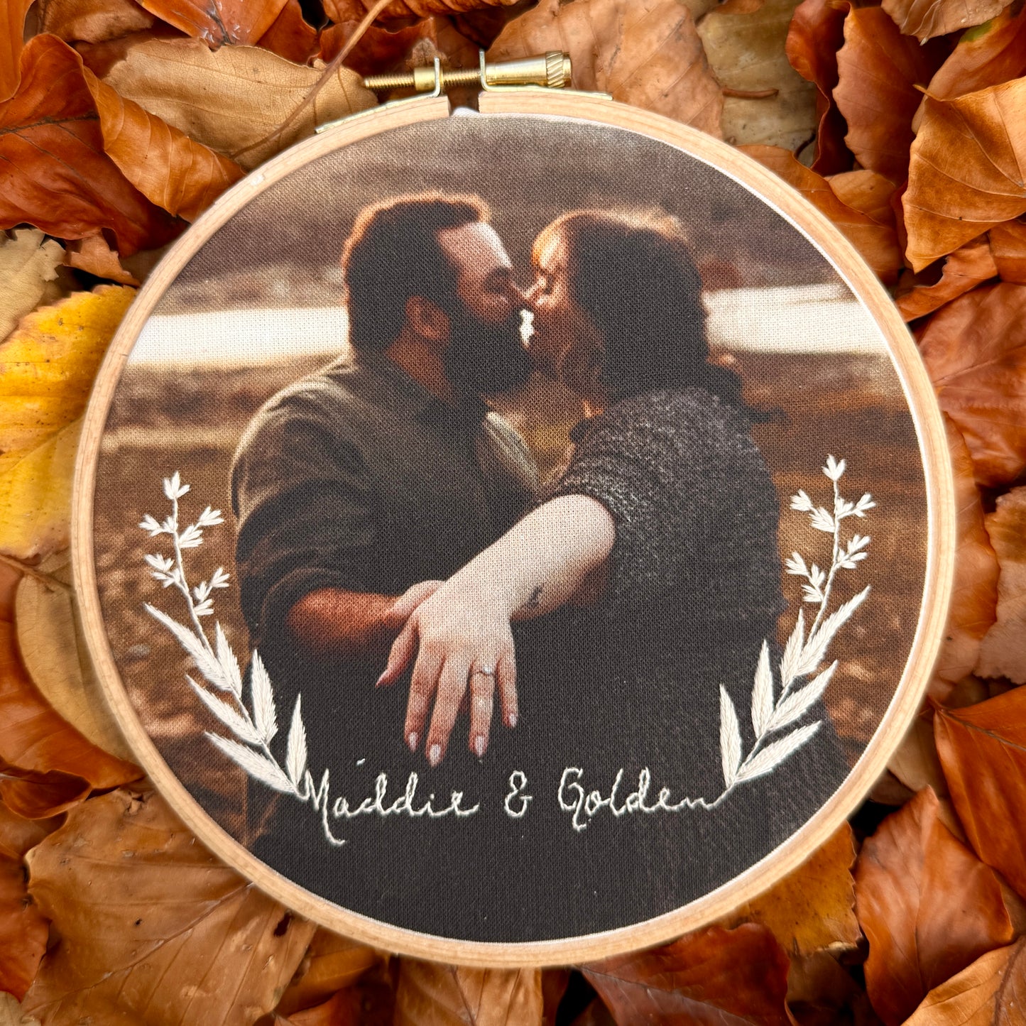 Custom Photo Embroidery Kit