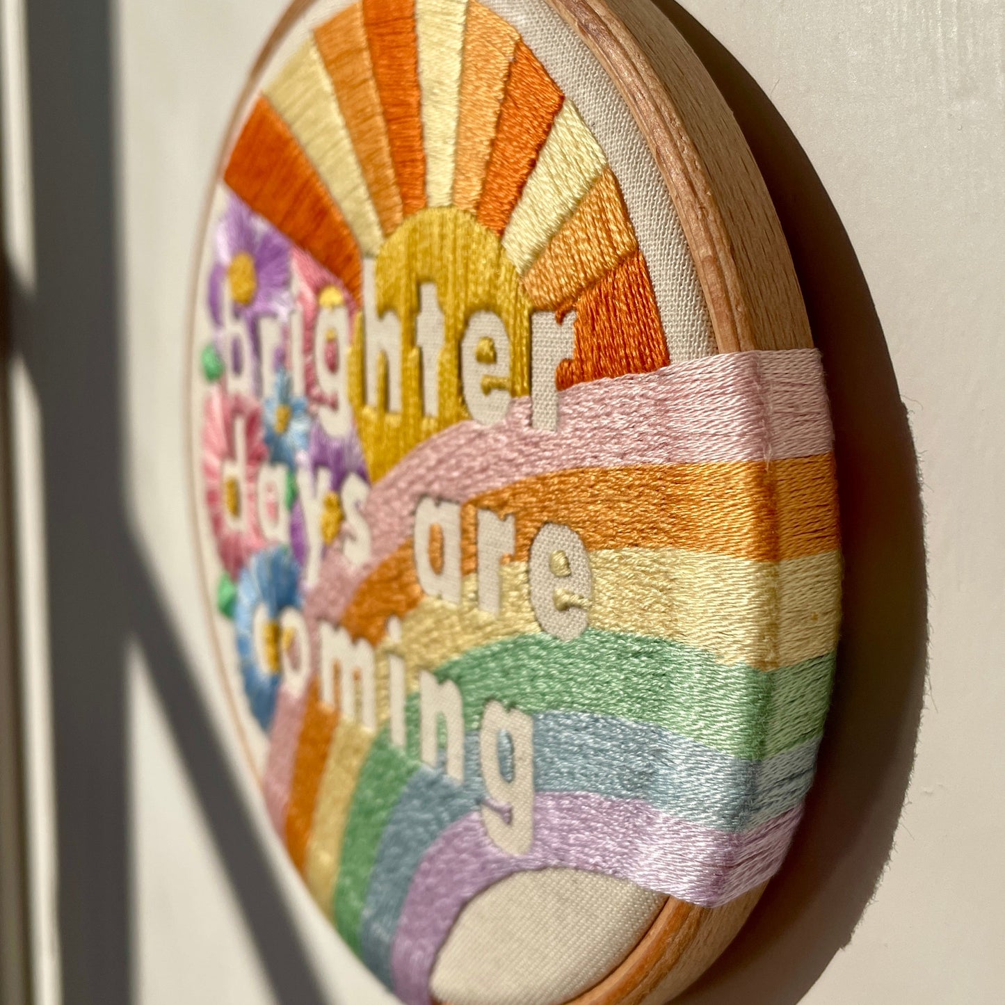 Brighter Days Are Coming Embroidery Kit