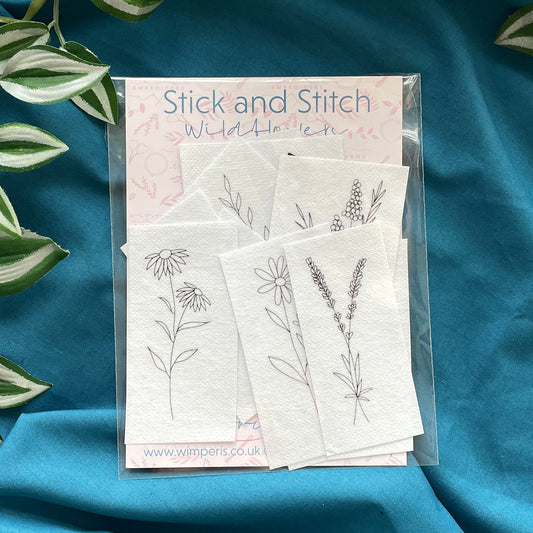 Embroidery Stick & Stitch Pack | Wildflowers