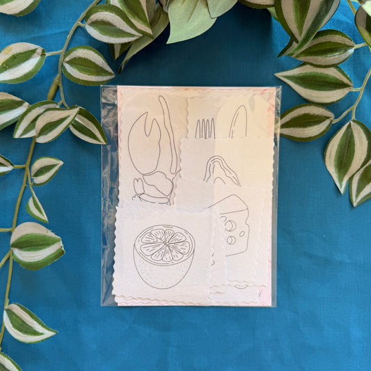 Embroidery Stick & Stitch Pack | Dinner Party