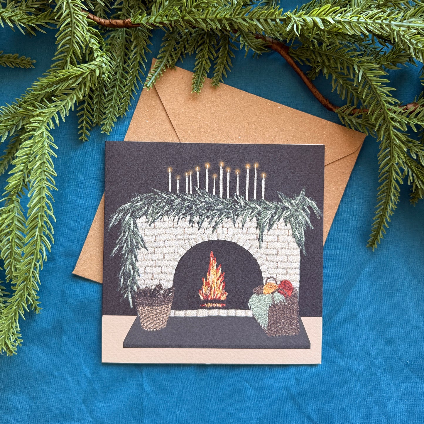 Embroidery Themed Christmas Cards