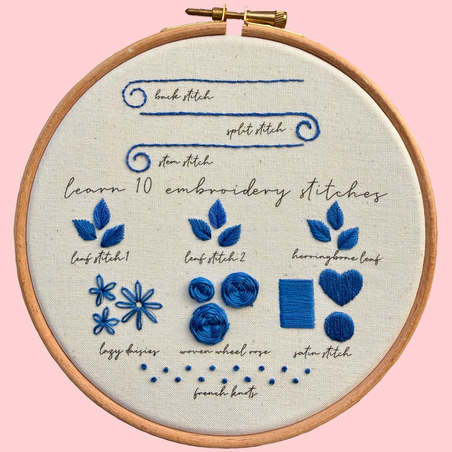 Sampler Embroidery Kit