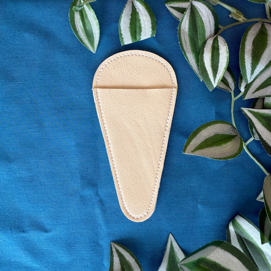 Embroidery Scissor Sheath | Beige