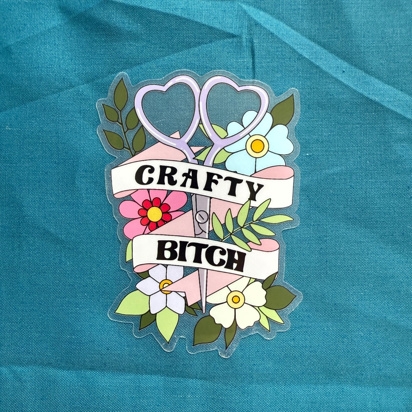Crafty B*tch | Vinyl Sticker
