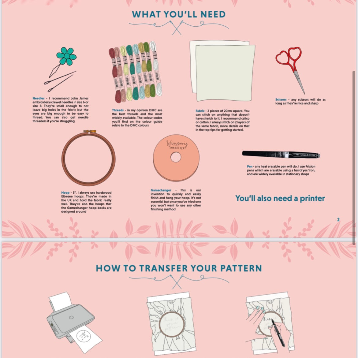 Bumblebee PDF Embroidery Pattern / Digital Download