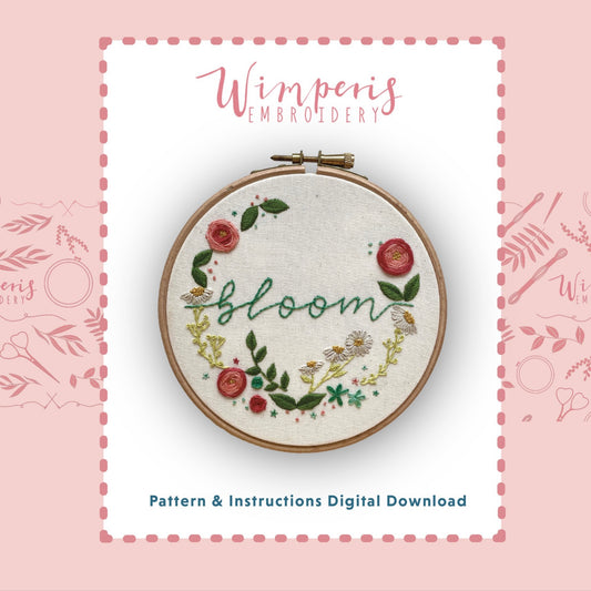 Bloom PDF Pattern / Digital Download