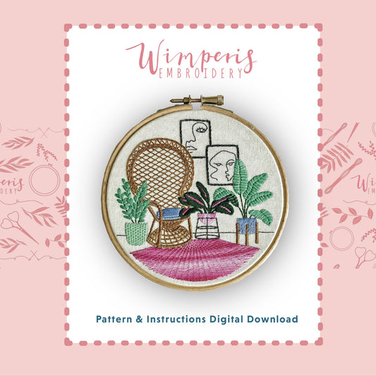 Peacock Chair PDF Pattern / Digital Download