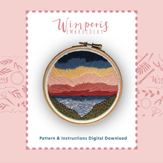 Sunset PDF Pattern / Digital Download
