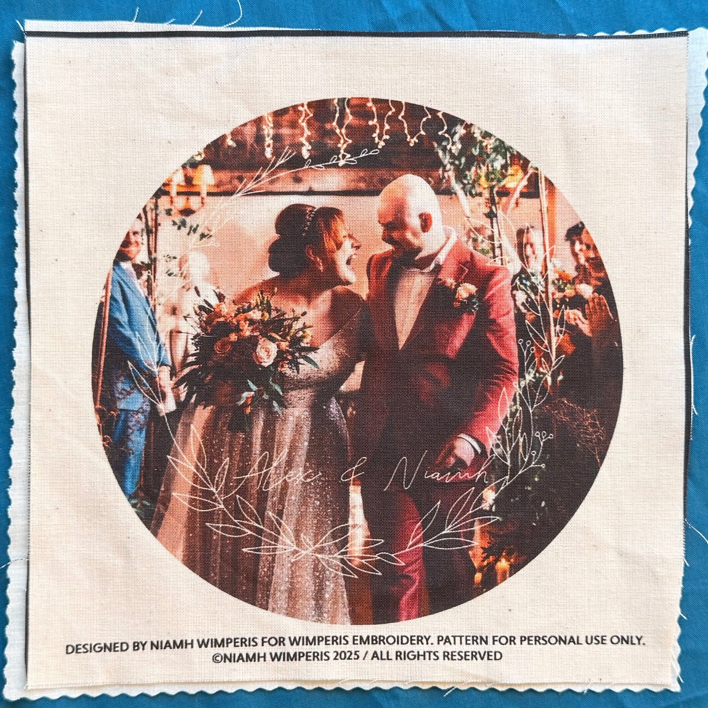 Custom Photo Embroidery Kit