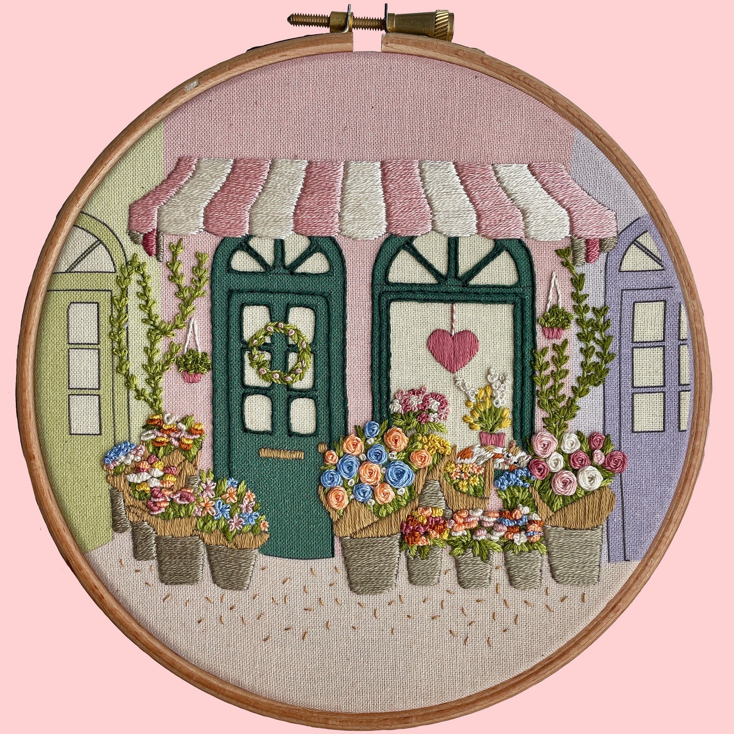 Flower Shop Embroidery Kit