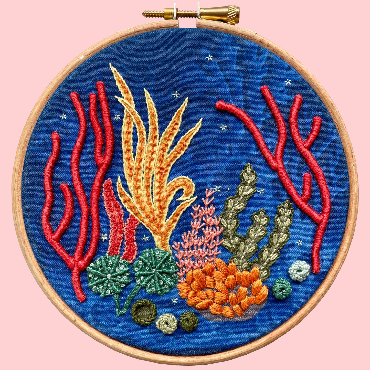 Coral Reef Embroidery Kit