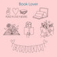 Embroidery Stick & Stitch Pack | Book Lover