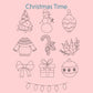Embroidery Stick & Stitch Pack | Christmas Time
