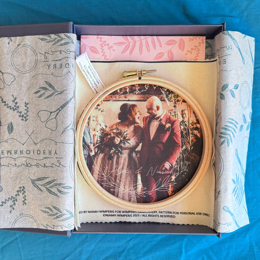 Custom Photo Embroidery Kit