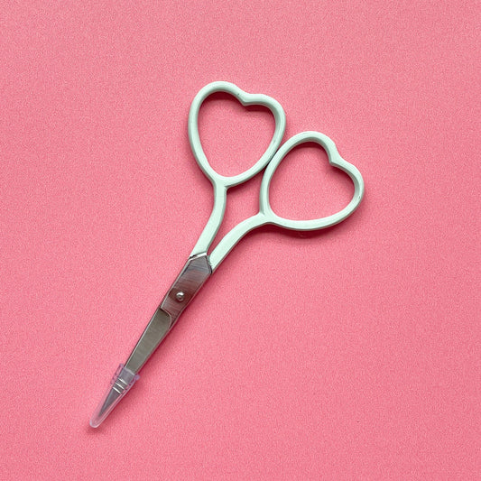 Heart-Shaped Embroidery Scissors | Mint