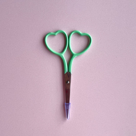 Heart-Shaped Embroidery Scissors | Mint