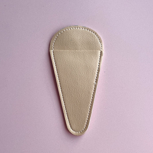 Embroidery Scissor Sheath | Beige