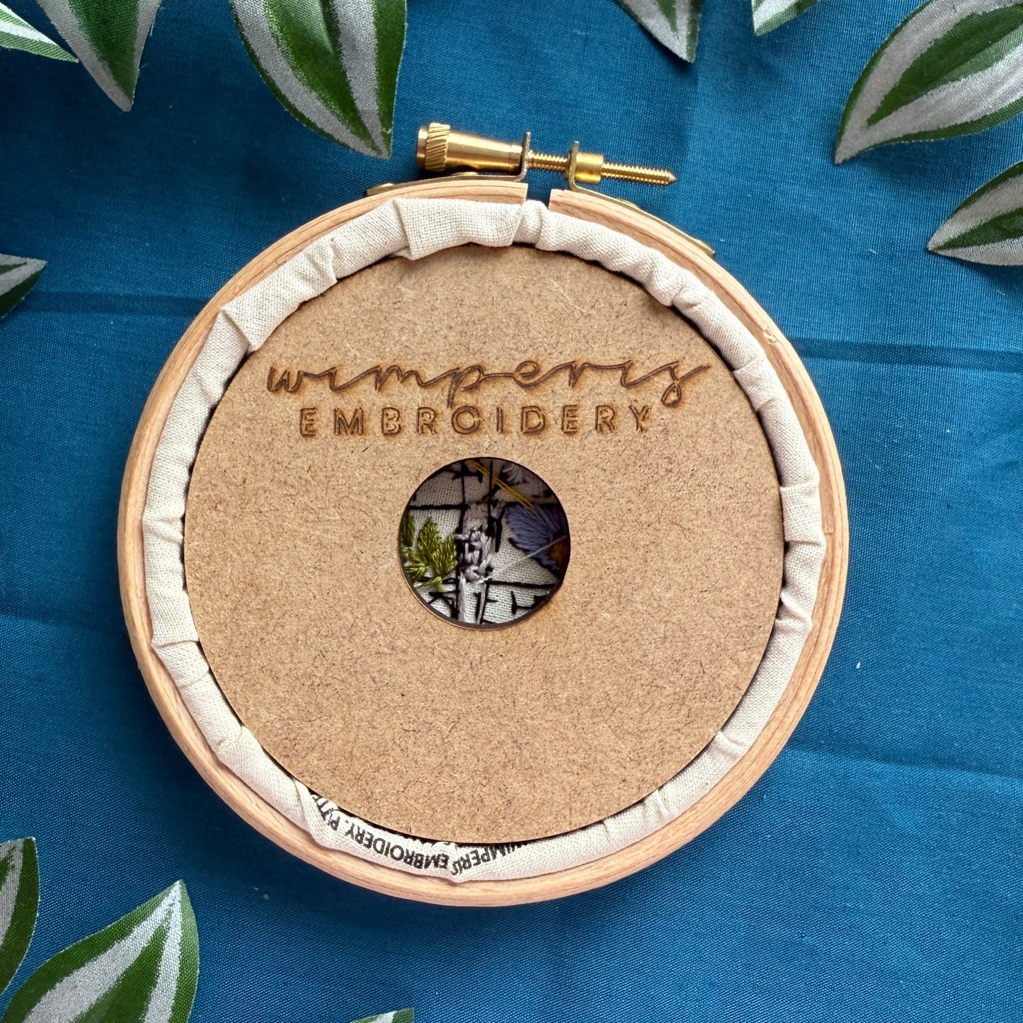 The Gamechanger | Embroidery Hoop Backing