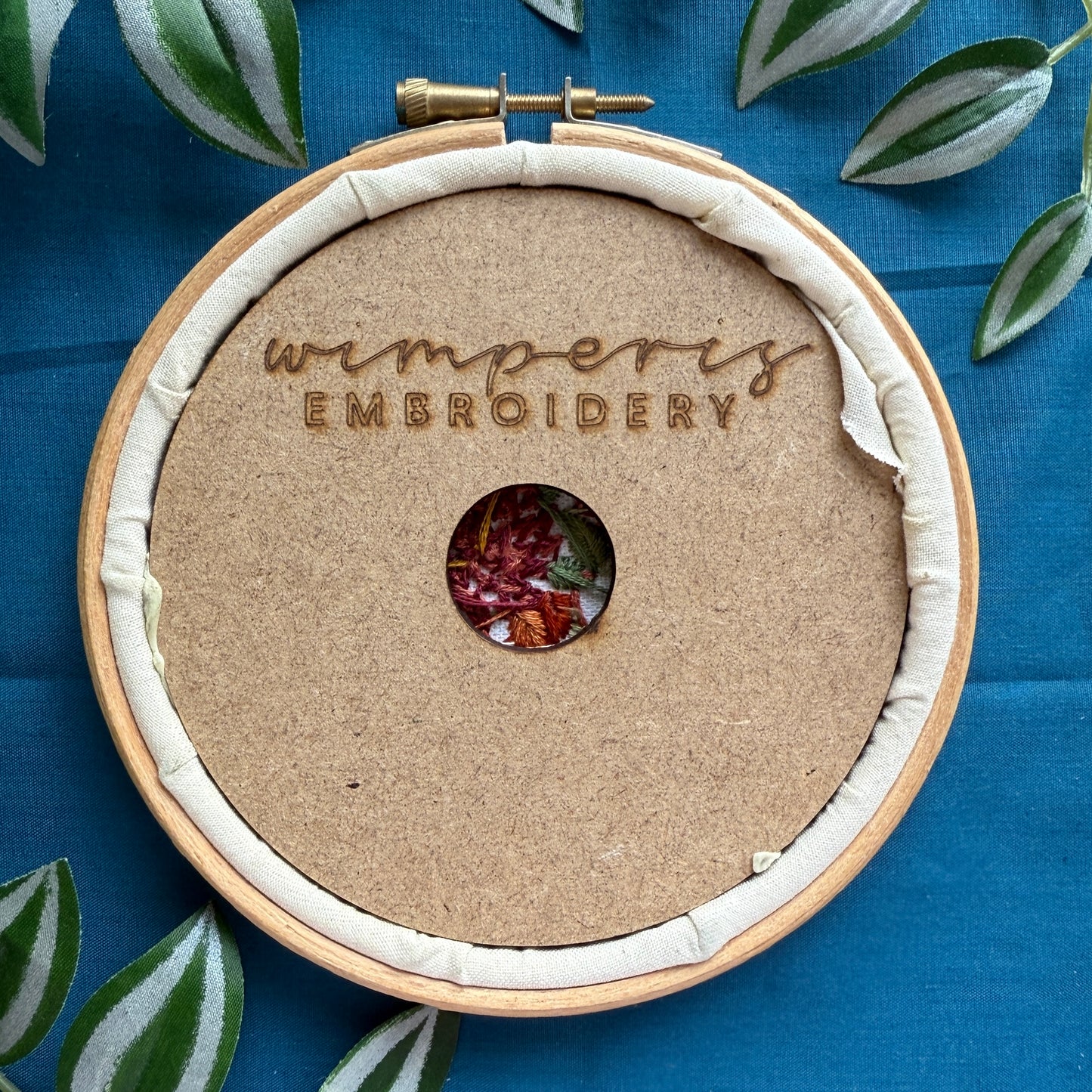 The Gamechanger | Embroidery Hoop Backing