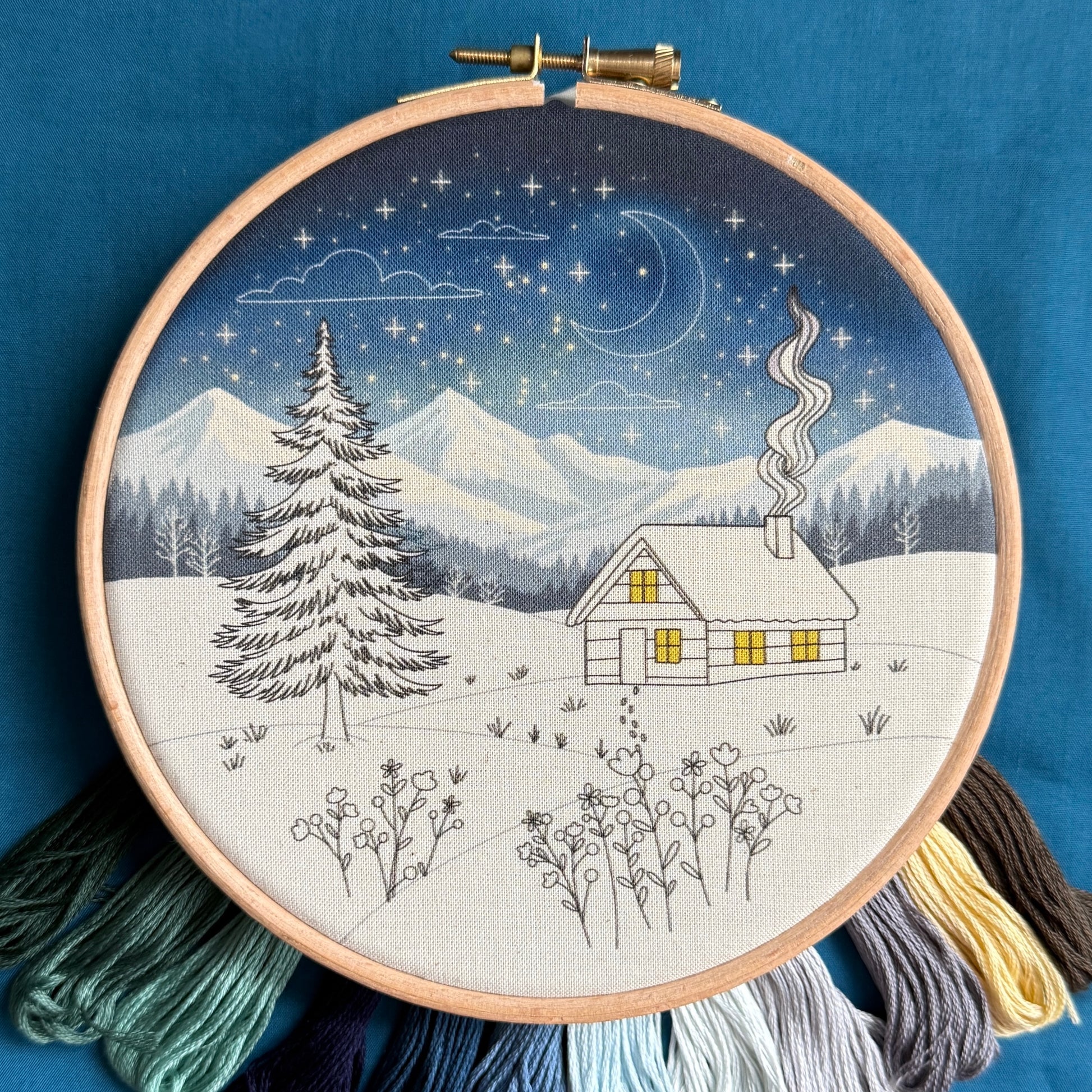 Winter 2025 Embroidery Kit Subscription Box (QUARTERLY)