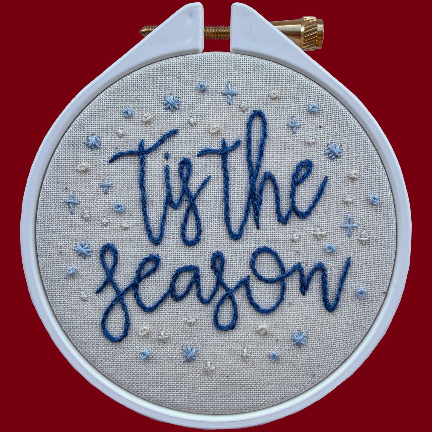 'Tis the Season Tiny Embroidery Kit