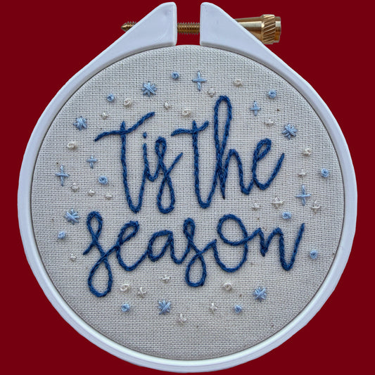 'Tis the Season Tiny Embroidery Kit