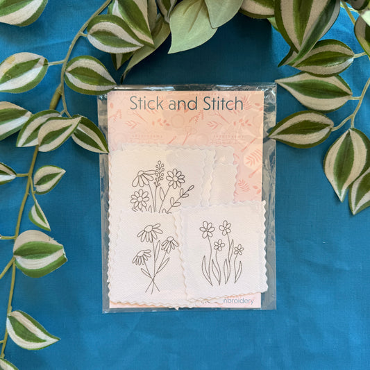 Embroidery Stick & Stitch Pack | Blossom & Bloom
