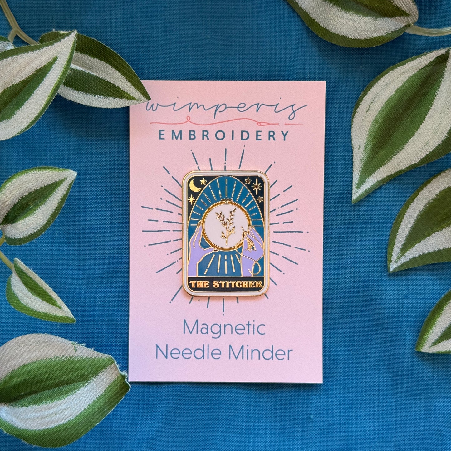 Needle Minder | The Stitcher Tarot Card