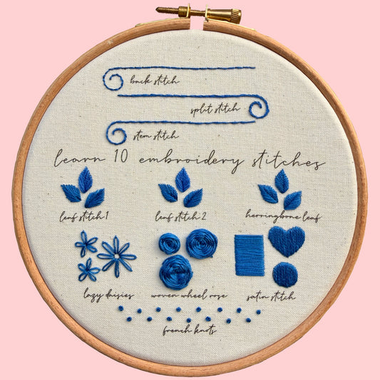 Sampler Embroidery Kit