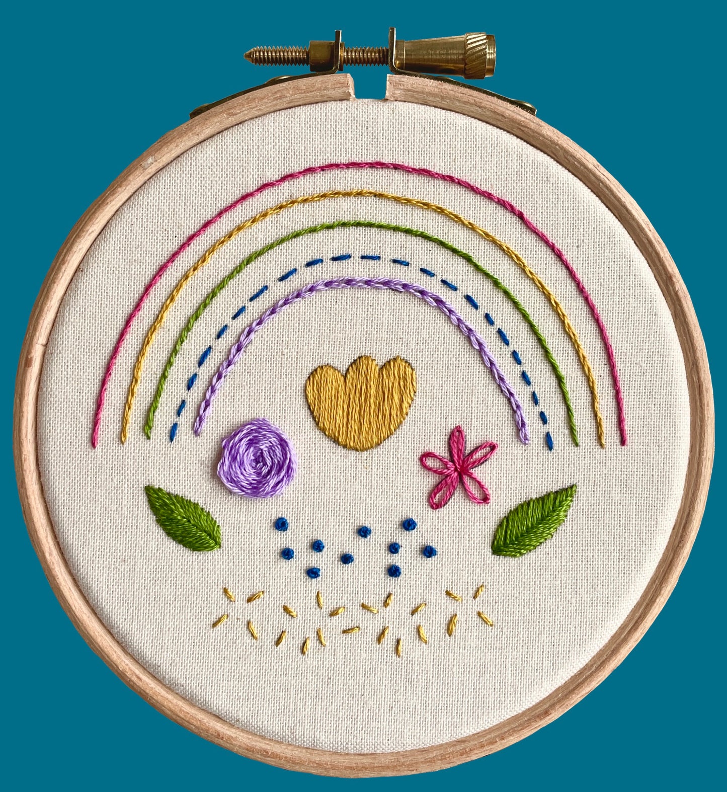 Sampler Embroidery Mini Kit