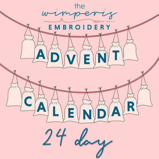 24 Day Embroidery Advent Calendar for 2024 (PRE-ORDER) (UK ONLY)