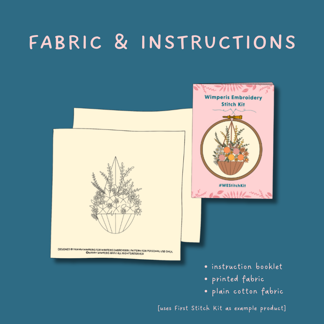 Autumn 2026 One Off Embroidery Fabric & Instructions PREORDER