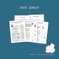 PDF Embroidery Pattern Subscription - digital download