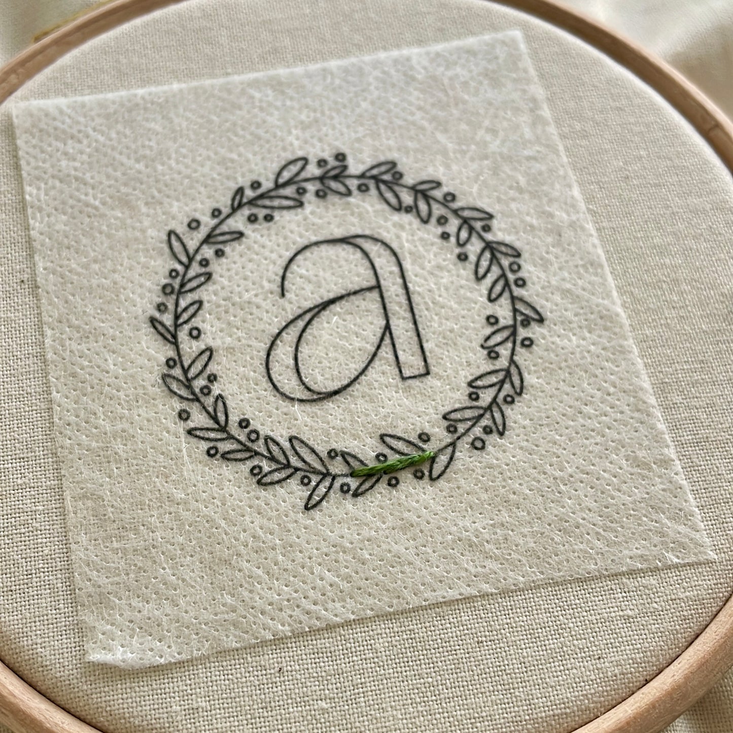 Winter Alphabet | 2" Stick & Stitch Letters