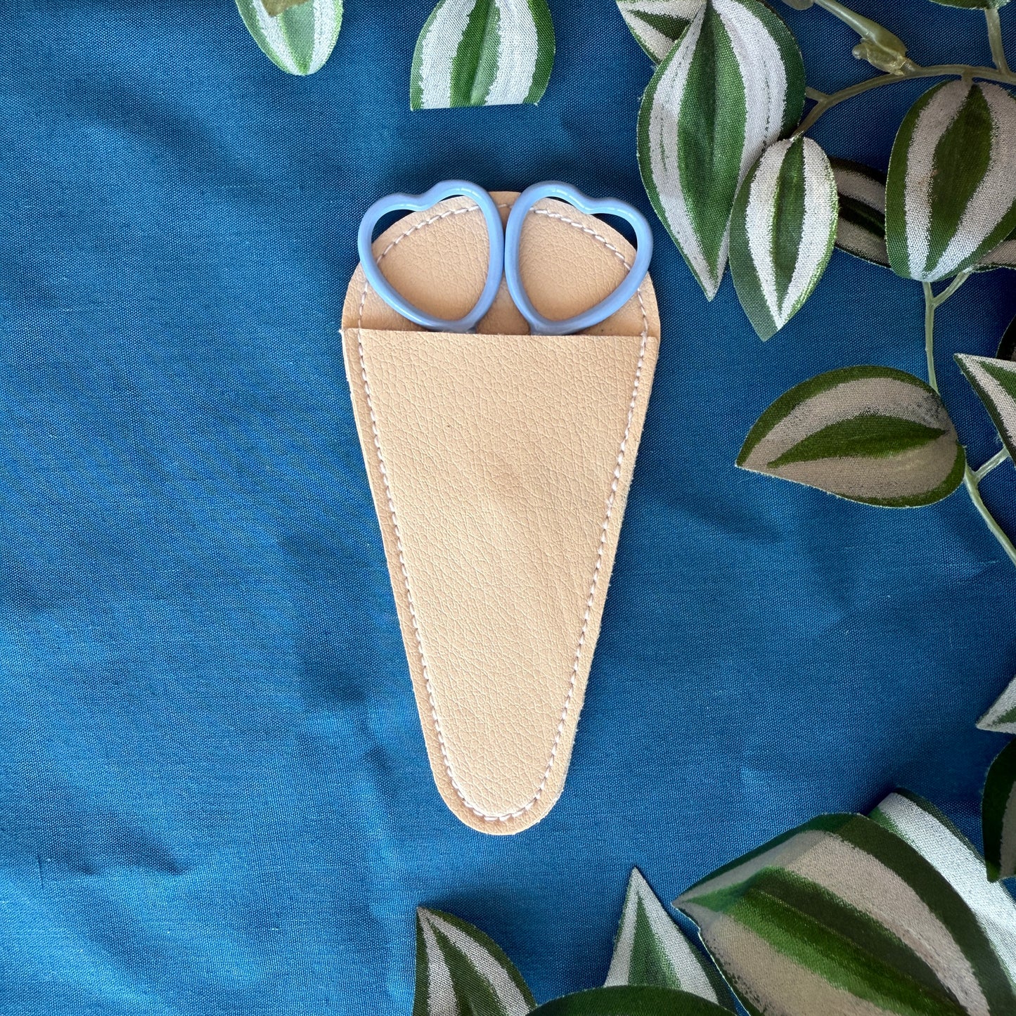 Embroidery Scissor Sheath | Beige