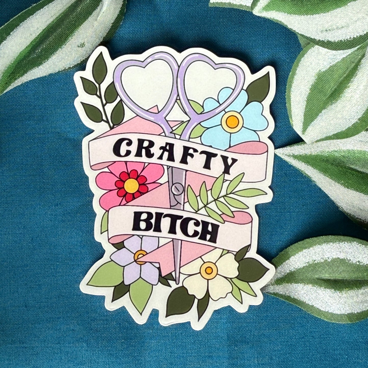 Crafty B*tch | Vinyl Sticker