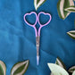 Heart-Shaped Embroidery Scissors | Lilac