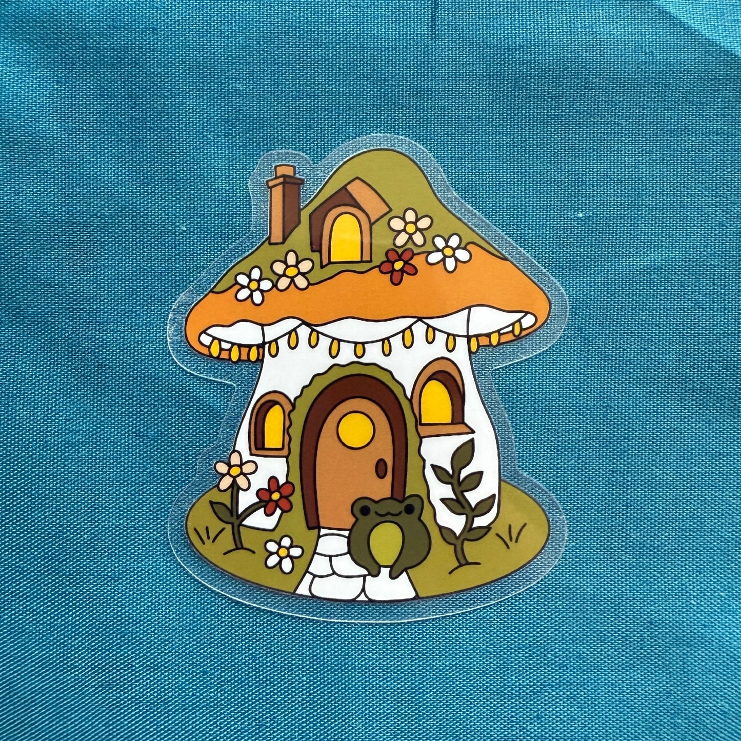 Mushroom House | Vinyl Sticker