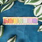 Rainbow Bobbin | Holographic Vinyl Sticker