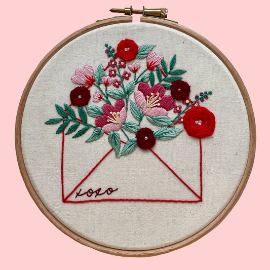Love Letter Embroidery Kit